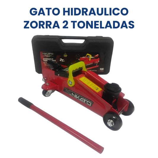 GATO HIDRAUL. ZORRA 2 TONELADAS